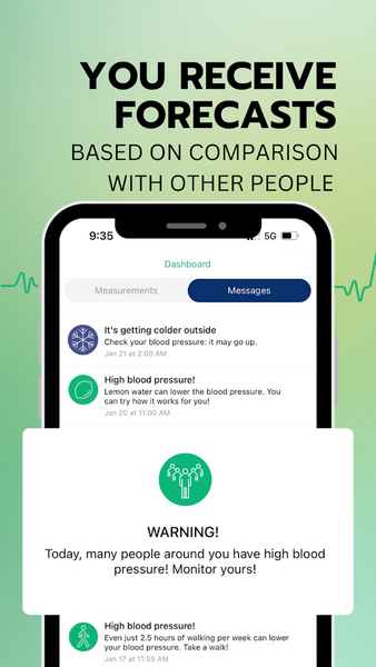 Blood Pressure - Joda App - عکس برنامه موبایلی اندروید