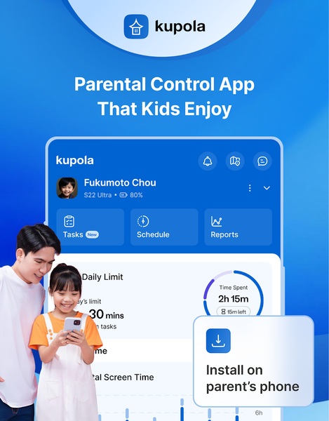 Kupola Parental Control - عکس برنامه موبایلی اندروید
