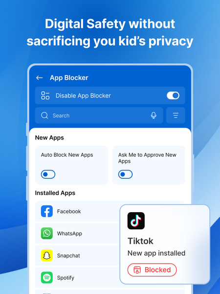 Kupola Parental Control - عکس برنامه موبایلی اندروید