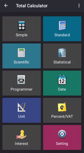 Total Calculator - Image screenshot of android app