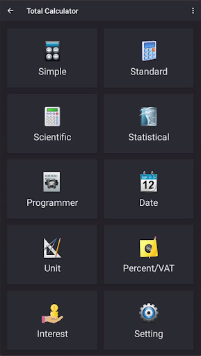 Total Calculator - Image screenshot of android app