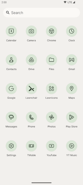 Lawnchair - Image screenshot of android app
