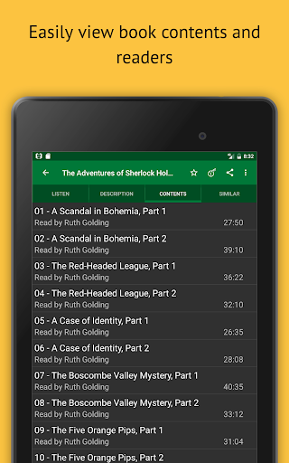 LibriVox Audio Books - Image screenshot of android app