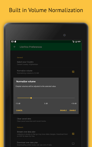 LibriVox Audio Books - Image screenshot of android app