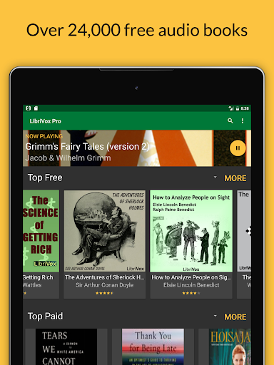 LibriVox Audio Books - Image screenshot of android app