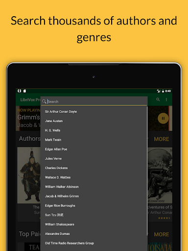 LibriVox Audio Books - Image screenshot of android app