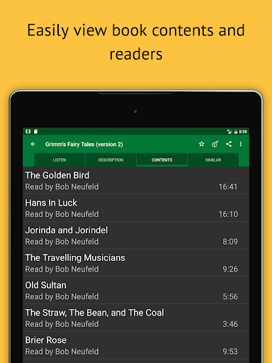 LibriVox Audio Books - Image screenshot of android app