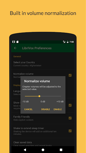 LibriVox Audio Books - Image screenshot of android app