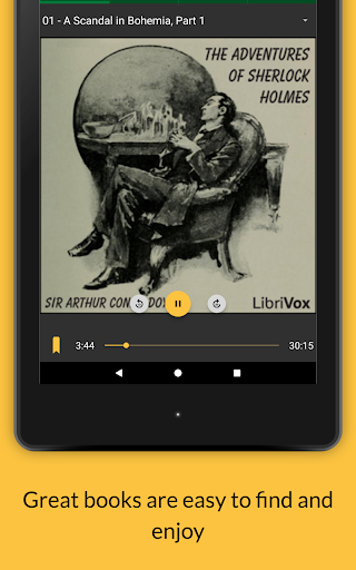 LibriVox Audio Books - Image screenshot of android app