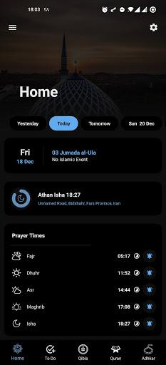 I'm Muslim - Adhan Quran ToDo - عکس برنامه موبایلی اندروید