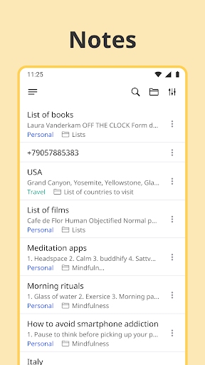 Listta: to-do list & planner - عکس برنامه موبایلی اندروید