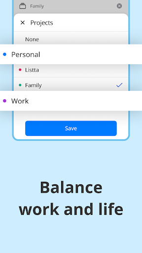 Listta: to-do list & planner - عکس برنامه موبایلی اندروید