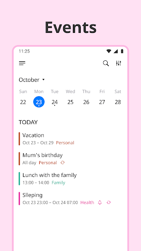 Listta: to-do list & planner - عکس برنامه موبایلی اندروید