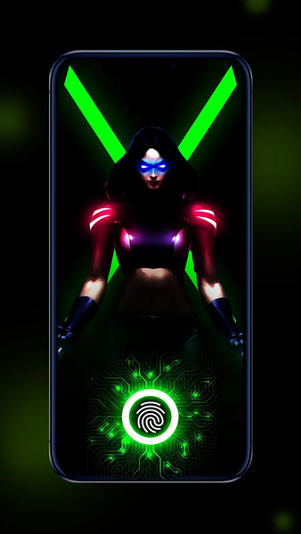 Fingerprint Live Animation - عکس برنامه موبایلی اندروید