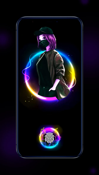 Fingerprint Live Animation - عکس برنامه موبایلی اندروید