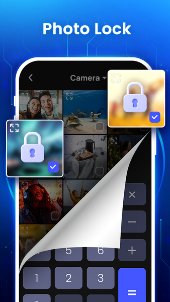 Photo Vault AppLock Calculator - Image screenshot of android app