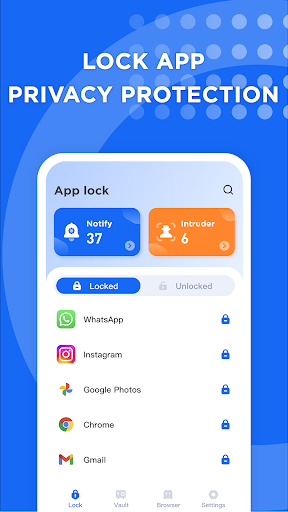 App Lock - Lock & Unlock Apps - عکس برنامه موبایلی اندروید