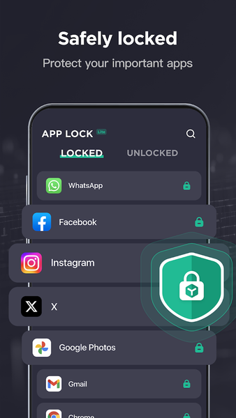 AppLock Lite - Image screenshot of android app