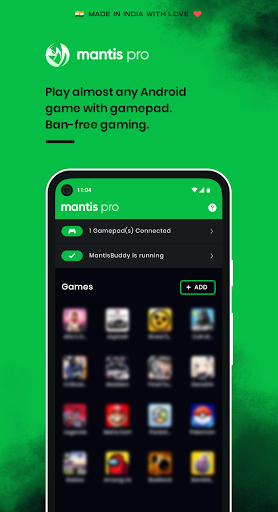 Mantis Gamepad Pro Beta - Image screenshot of android app