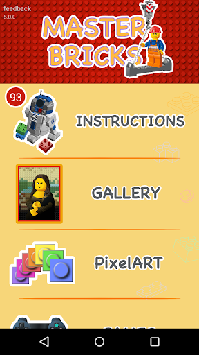 Master Bricks Build Instructions of custom models - عکس برنامه موبایلی اندروید
