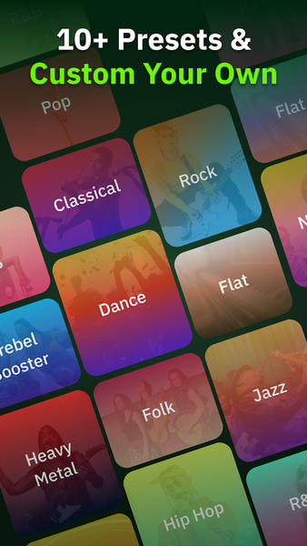 Music Equalizer & Bass Booster - عکس برنامه موبایلی اندروید