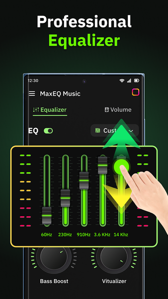 Equalizer EQ - Volume Booster - Image screenshot of android app