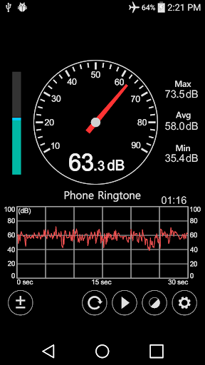 Sound Meter - Decibel - عکس برنامه موبایلی اندروید