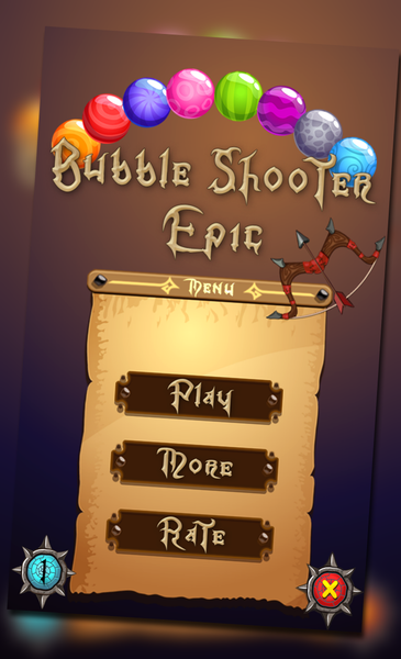 Bubble Shooter Epic - Gameplay image of android game