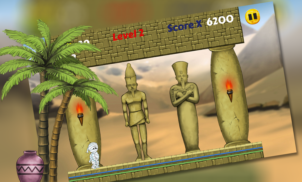 Egypt Mummy Run - عکس بازی موبایلی اندروید