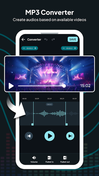 Music Cutter & Ringtone Maker - عکس برنامه موبایلی اندروید