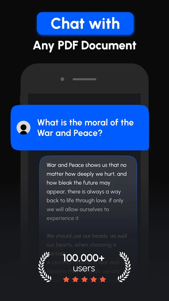 ChatPDF: AI Chat & PDF Summary - عکس برنامه موبایلی اندروید