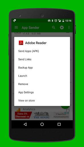 Share Apps - Image screenshot of android app