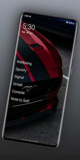 Olauncher. Minimal AF Launcher - عکس برنامه موبایلی اندروید