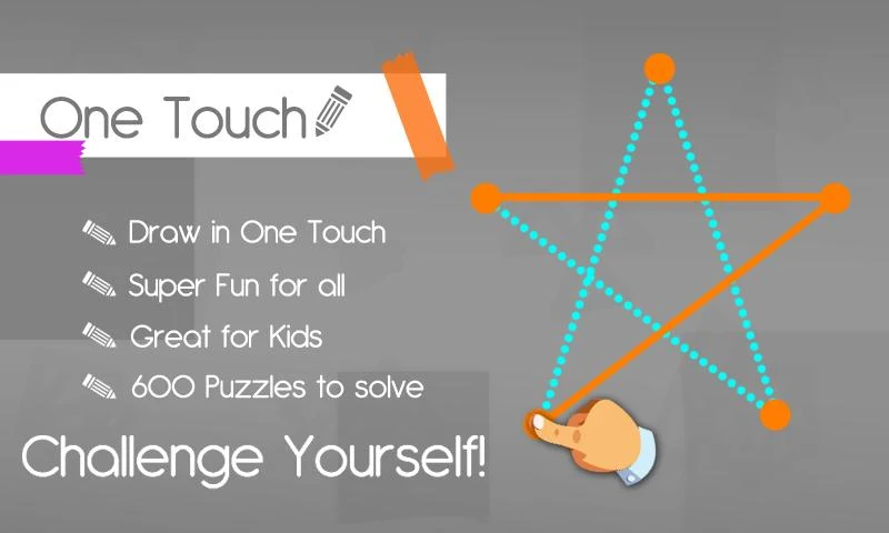 One Touch Draw - عکس برنامه موبایلی اندروید