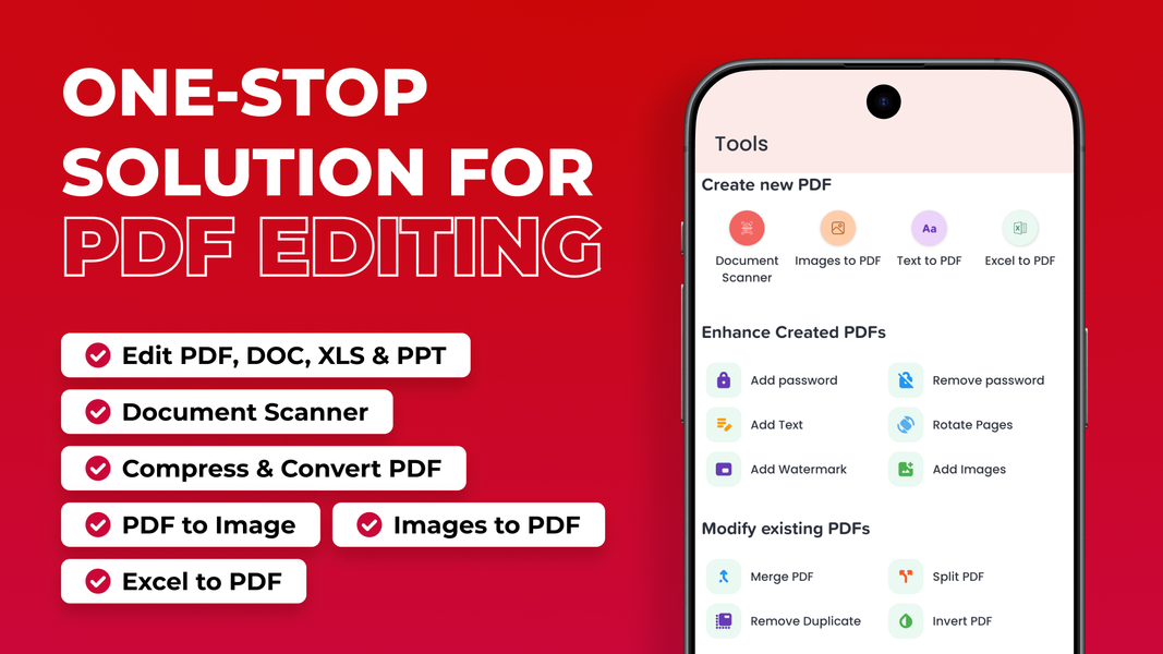PDF Compressor & Converter - عکس برنامه موبایلی اندروید