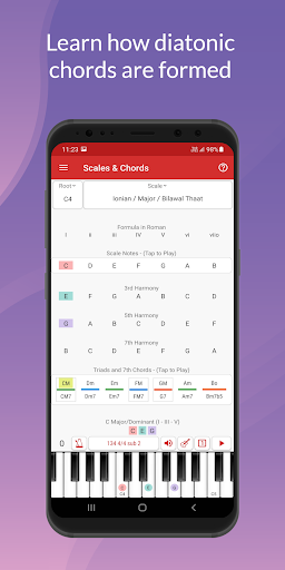 Music Theory Companion - عکس برنامه موبایلی اندروید
