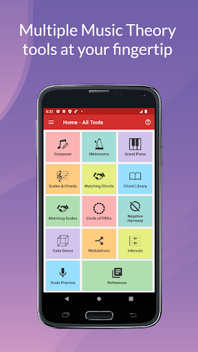 Music Theory Companion - عکس برنامه موبایلی اندروید