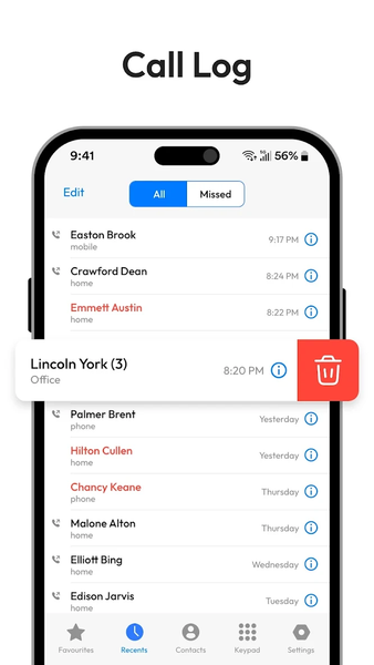 Contacts: Phone Dialer - Image screenshot of android app