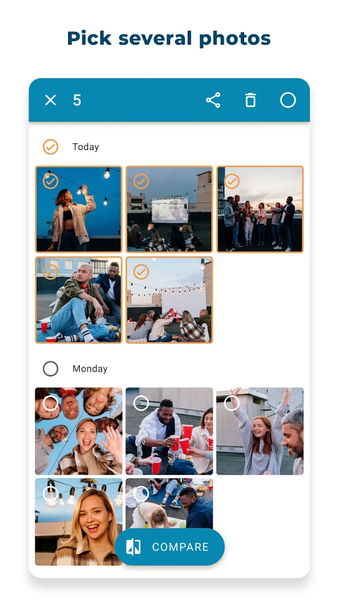 PicAPic editor: Compare Photo - عکس برنامه موبایلی اندروید