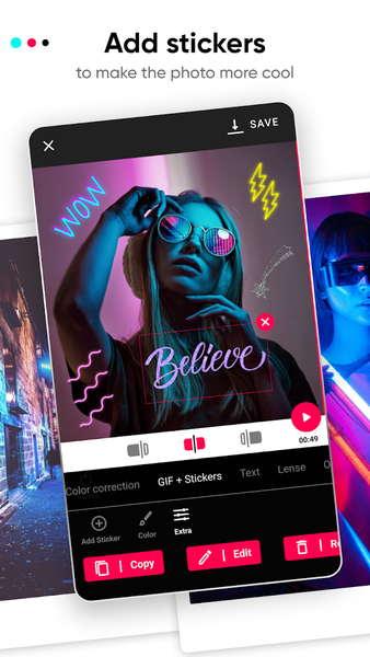 Before/After Video Collage - Image screenshot of android app