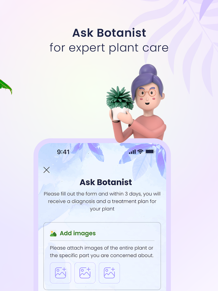Plantora- Plant Identify, Care - عکس برنامه موبایلی اندروید
