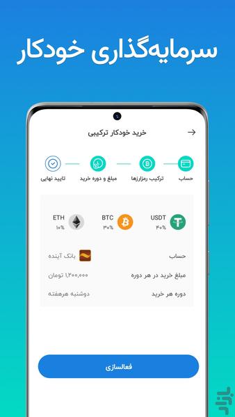 Podin | Investing in Cryptocurrency - عکس برنامه موبایلی اندروید
