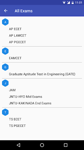Previous Question Papers - عکس برنامه موبایلی اندروید