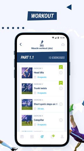 Coach ۳۶۵ - Soccer training - عکس برنامه موبایلی اندروید