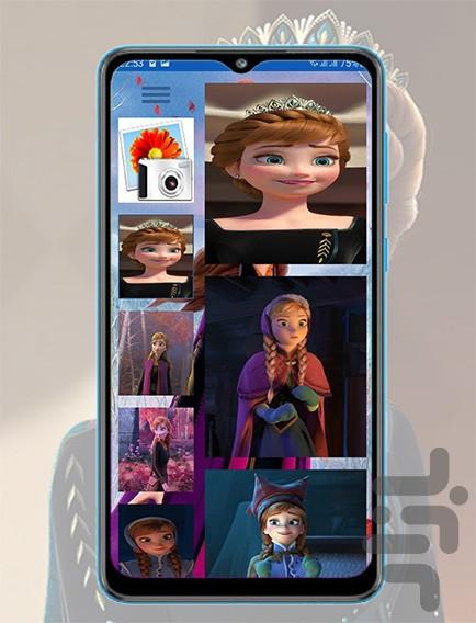 anna jigsaw puzzle - Gameplay image of android game