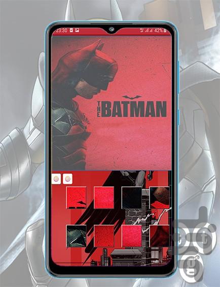 batman jigsaw puzzle - Gameplay image of android game