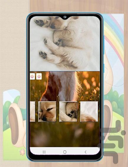 بازی سگ پازل - Gameplay image of android game