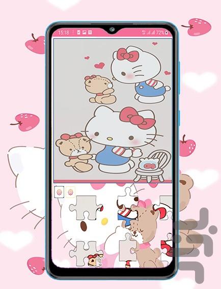 kitty 2 puzzle - Gameplay image of android game