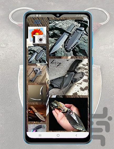 knife puzzle jigsaw - Gameplay image of android game