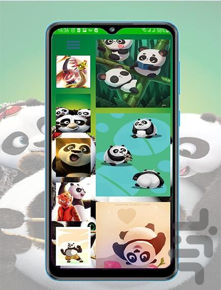 بازی پازل پاندا کنگ فو کار - عکس بازی موبایلی اندروید